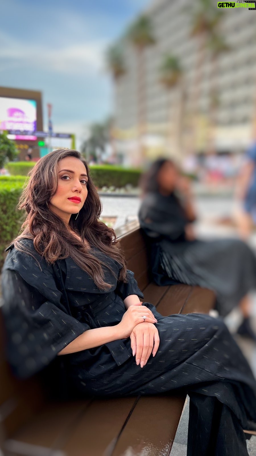 Jankee Parekh Instagram - Fashion game always on point when your girlfriend & travel partner doubles up as your stylist & now a proud brand owner! Introducing @atirma_in by @amritasaluja01 ✨ Show her some love & follow her page😍❤️