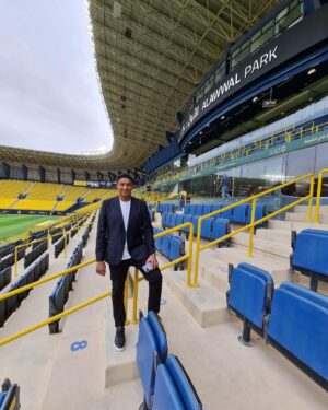 Jardel Instagram - Visita proveitosa a Riade! Sempre um prazer rever estas lendas do futebol! Obrigado pela recepção @alnassr 🇸🇦💪🏽⚽️