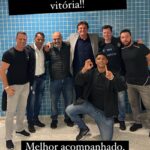 Jardel Instagram - Clima da Arena é incomparável!!! Hoje foi do jeito que a gente precisava ... Ao lado só de amigos Arena do Grêmio