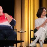 Jared Goldstein Instagram – thanks @crookedmedia had so much fun with @jonlovett and @_holmes_holmes and @guybranum on #LovettOrLeaveIt Live at the Castro Theater this weekend! listen wherever the hell you listen to podcasts please 📸: @tomtomkinson