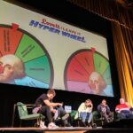 Jared Goldstein Instagram - thanks @crookedmedia had so much fun with @jonlovett and @_holmes_holmes and @guybranum on #LovettOrLeaveIt Live at the Castro Theater this weekend! listen wherever the hell you listen to podcasts please 📸: @tomtomkinson