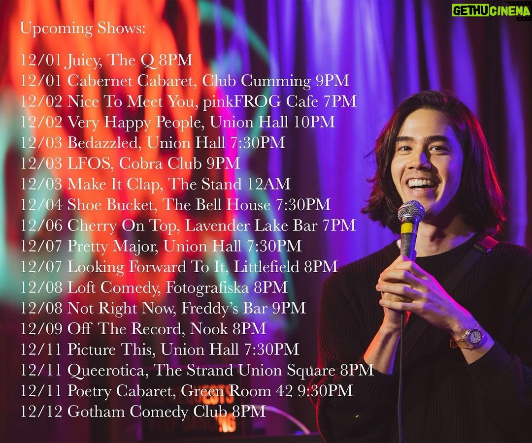 Jared Goldstein Instagram - 📸: @photojuice at @brooklynundergroundcomedy