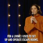 Jared Goldstein Instagram - my @ccstandup set is out! please enjoy eight and a half perfect minutes link in bio!