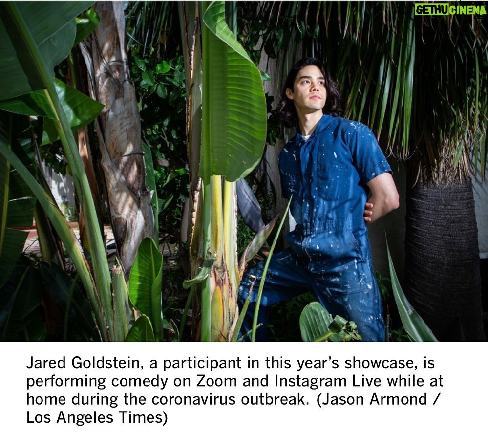 Jared Goldstein Instagram - In an absolutely shocking twist, the LA Times has swapped out my photo for another. Sources have reached out for commentary, more as this stunning story unfolds...
