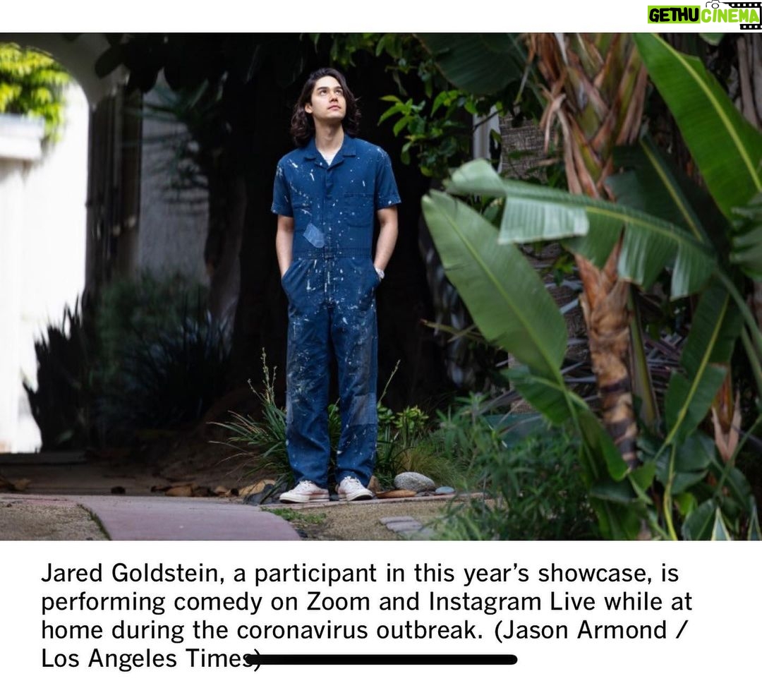 Jared Goldstein Instagram - In an absolutely shocking twist, the LA Times has swapped out my photo for another. Sources have reached out for commentary, more as this stunning story unfolds...