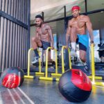 Jason Derulo Instagram - Always crazy when me and bro get in the lab. Tag your workout partner 💪🏾💪🏾 Bali, Indonesia