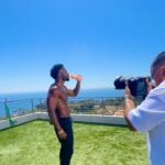Jason Derulo Instagram – I’ve been drinking Treo between every workout… game changer 💪🏿 @drinktreo Malibu, California