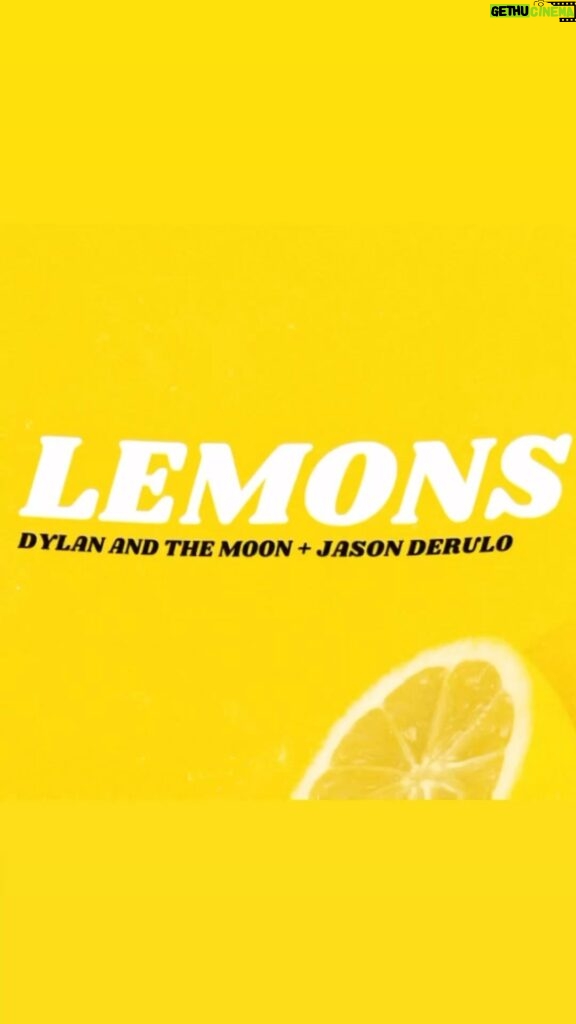 Jason Derulo Instagram - Honored to be on a song with #projecticon winner @dylanandthemoon talented beyond measure! 🍋”LEMONS” with @dylanandthwmoon OUT NOW