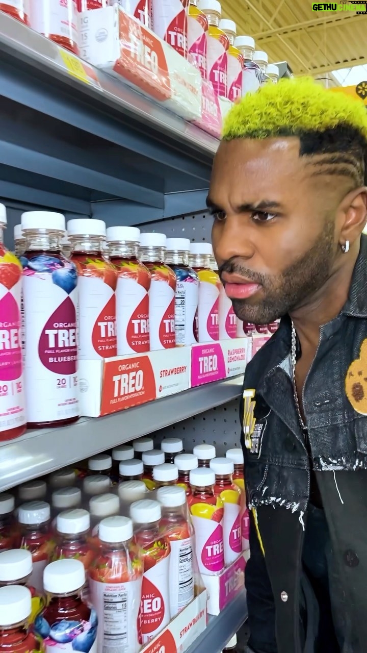 Jason Derulo Instagram - By far the best tasting guilt free drink on the market is now avail @walmart tag someone to win a chance to win 1 year supply of @drinktreo