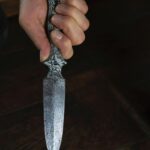 Jason Statham Instagram - Massive thanks to my good friend Justin Burton @warcrownforge for supplying the best of the best custom hand forged knives and axes for our Expendables movie. Thank you brother for the killer talent, and the endless supply of weaponry! #expend4bles