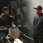 Jason Statham Instagram - The undisputed king of anything on 2 wheels!! I have never been more impressed with the sheer balls and skill set that a person can hold. A pioneer and creator of death defying stunts. World record holder and top of the food chain. You won’t believe what he’s got up his sleeve, and what’s coming next! Privilege to know you pal! @robbiemaddison