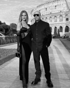 Jason Statham Instagram - Fast X world premiere with the missus! Colosseum Rome 🇮🇹 @rosiehw