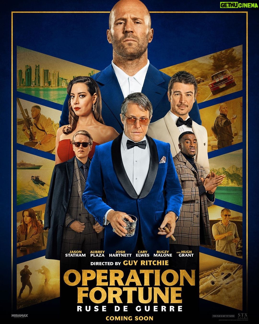 Jason Statham Instagram - #operationfortune @guyritchie