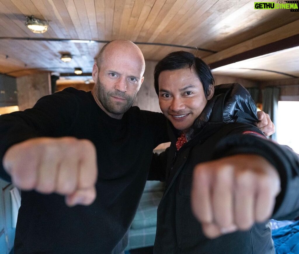 Jason Statham Instagram - I have waited far too long to work alongside this man @tonyjaaofficial The most talented and the most humble you could ever meet. Thank you brother for all of the inspiration you have given to myself and so many others. #expendables4 📸@danielsmithphotography
