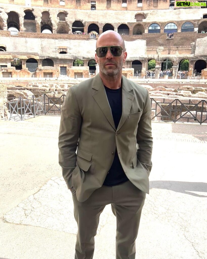 Jason Statham Instagram - Ancient Rome and the Colosseum
