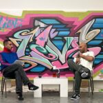 Jason Statham Instagram - A massive respect to @mrgoldie putting the paint on live and letting us listen in to stories from the graffiti days! 💥 An incredible show…..Beyond The Streets @saatchi_gallery @rogergastman