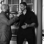 Jason Statham Instagram - Finally got to meet the big man himself. The King of kickboxing @ricoverhoeven Keep your eyes peeled for his new movie Black Lotus. Just like everything, he’s gonna smash it in this one. 👊