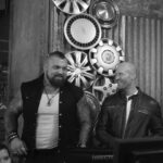 Jason Statham Instagram - @eddiehallwsm No human can visualise the impossible like this man. When Eddie lifted 500kilos off the ground he beat the world record by almost 80lbs. This crushed and annihilated all before it. Most records are beaten by a slice, a kilo or two at most. This one was superhuman strength like we’ve never seen! Eddie re writes the history books, and continues to set goals. Massive respect to the man, and a privilege to spend some time together. #expendables4 📸@danielsmithphotography