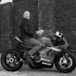 Jason Statham Instagram - @ducati_superleggerav4 #expendables4 📸@danielsmithphotography