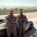 Jason Statham Instagram – Thermal race track. @charlietadman @markgillespie @mclarenauto