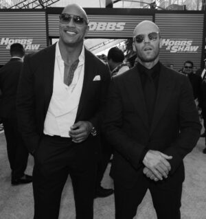 Jason Statham Instagram - Hobbs and Shaw at the world premiere of @hobbsandshaw
