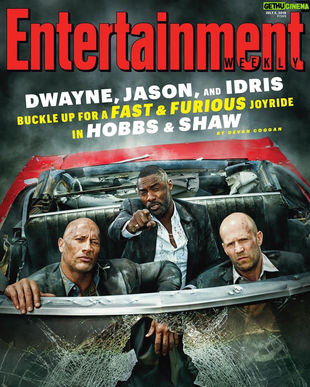 Jason Statham Instagram - @entertainmentweekly @michaelmuller7 #hobbsandshaw