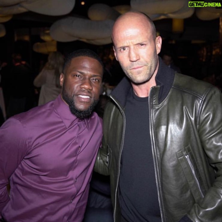 Jason Statham Instagram - The one and only...... @kevinhart4real