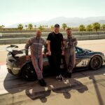 Jason Statham Instagram – Thermal race track. @charlietadman @markgillespie @mclarenauto