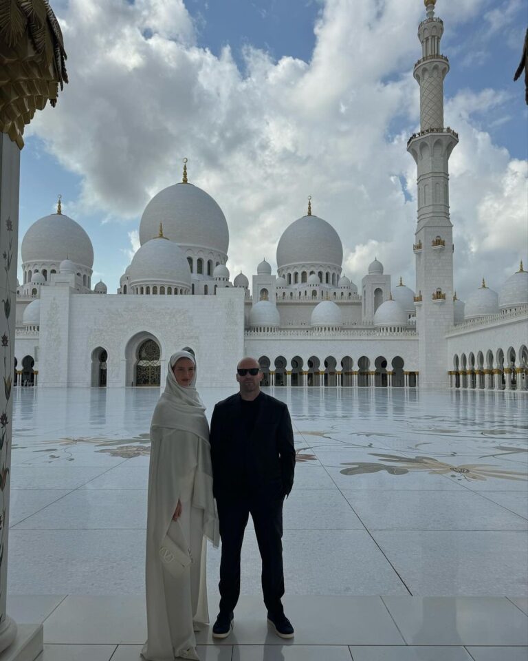 Jason Statham Instagram - Sheikh Zayed Grand Mosque #InAbuDahbi Grand Mosque, Abu Dhabi