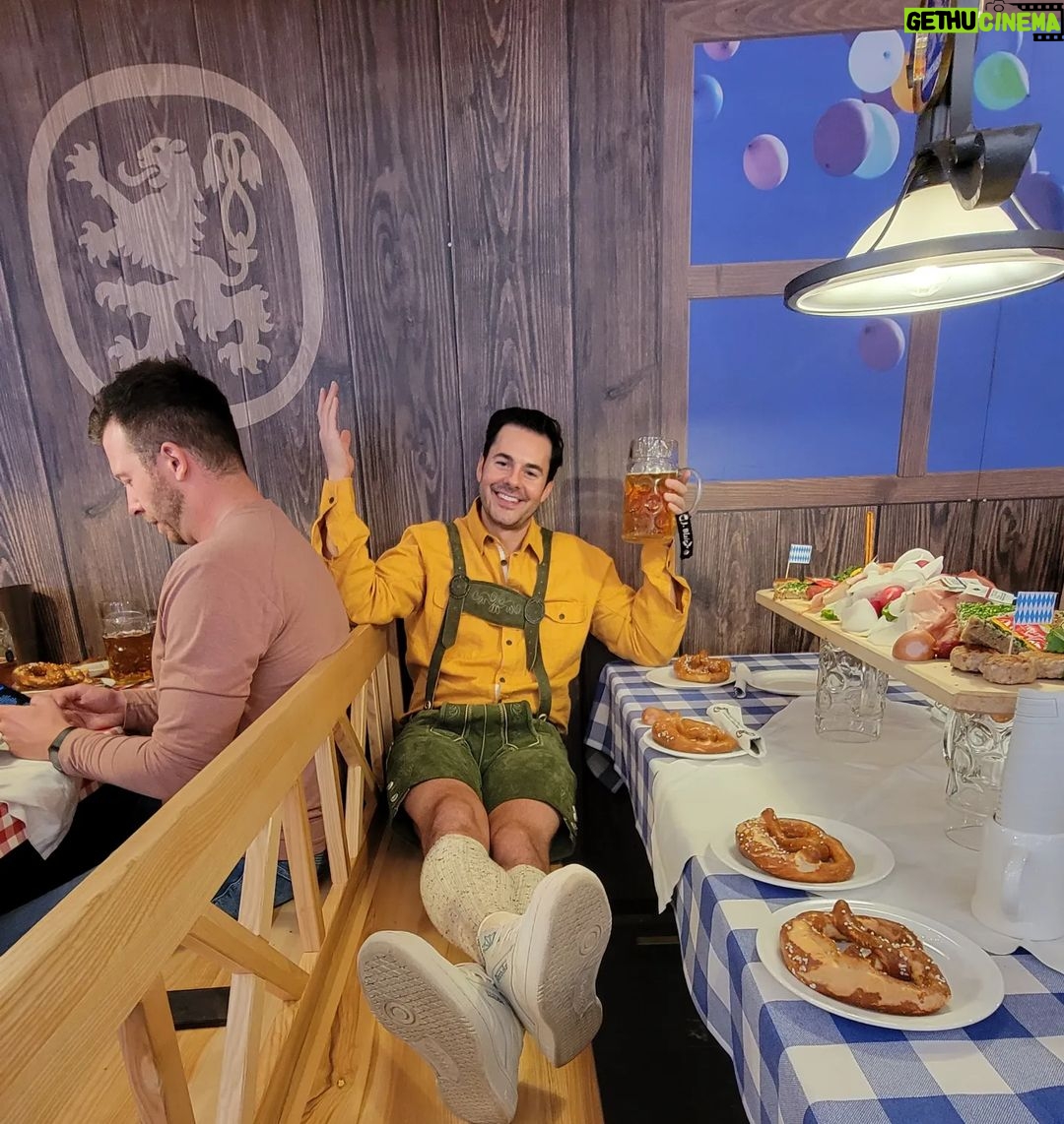 Jayson Blair Instagram - They call it #oktoberfest Schützen-Festzelt