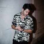 Jayson Blair Instagram - Cant seem to shake my shadow this week. Also, send me all the Hawaiian shirts. I think it's the only thing I'm going to wear for the rest of my life😂 Top @allsaints Pants @levismadeandcrafted 📷 @photosbybeech Beverly Hills, California