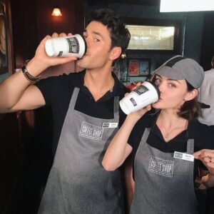 Jayson Blair Instagram - Happy 30th Birthday @lucyhale 🎉 Love you madly woman! Thank you for showing us all that you can be a superstar, yet still as open, caring, and sweet since the day we met 8 years ago. Looking forward to our love fern growing over more delicious meals, then buring off said meals at @trainingmate you are truly one of a kind, and I am so grateful to have you as family.