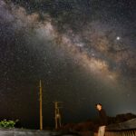 Jayson Blair Instagram - I had the best possible conditions for shooting the #milkyway this week. #nofilter Thank you for pushing the button and lighting me @claudialeelive ❤ Cape Hatteras