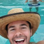 Jayson Blair Instagram - Take me back to the desert! Also, this photo series of @henrydeblouw throwing his phone in the pool as a if it were a basketball is 🤣 Rancho Mirage, California