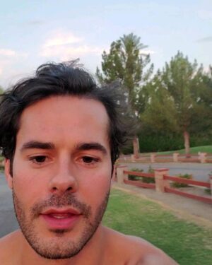 Jayson Blair Instagram - Take me back to the desert! 

 Also, this photo series of @henrydeblouw throwing his phone in the pool as a if it were a basketball is 🤣
