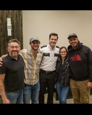 Jayson Blair Instagram - Catch me on 911 on FOX tonight! Had a blast filming with these people. Swipe left to see some pics from set.