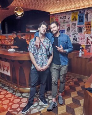 Jayson Blair Instagram - We had absolutely no fun at all last night... not! Scroll through to see our crew in action. Having your own karaoke room in the middle of a night club makes for some good clean fun.  Thank you for showing us the best time last night @ontherecordlv and @drinkmamarabbit it truly was a night I will never forget.  #otrvegas #drinkmasmezcal