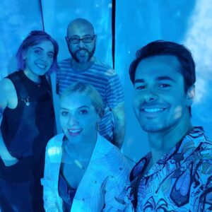 Jayson Blair Instagram - Had a blast at @flutterexperience on La Brea. So many cool rooms and different stories told by these incredible artists. Have fun scrolling through these pics. Thank you @zaringgroup for bringing this sweet treat to our attention. Go check it out asap y'all!