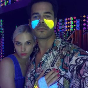 Jayson Blair Instagram - Had a blast at @flutterexperience on La Brea. So many cool rooms and different stories told by these incredible artists. Have fun scrolling through these pics. Thank you @zaringgroup for bringing this sweet treat to our attention. Go check it out asap y'all!