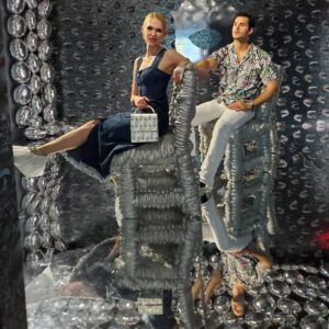 Jayson Blair Instagram - Had a blast at @flutterexperience on La Brea. So many cool rooms and different stories told by these incredible artists. Have fun scrolling through these pics. Thank you @zaringgroup for bringing this sweet treat to our attention. Go check it out asap y'all!