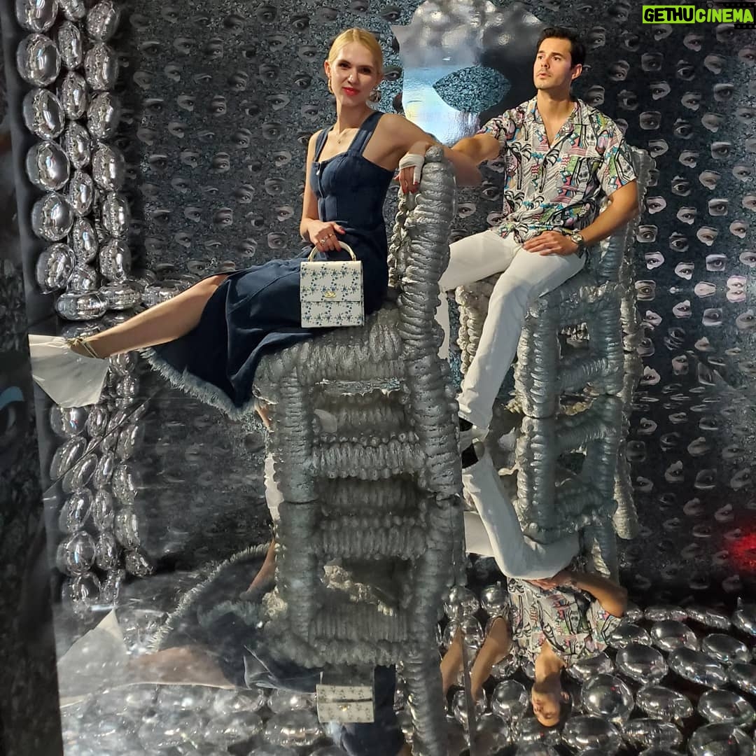 Jayson Blair - 3.2K Likes - Had a blast at @flutterexperience on La Brea. So many cool rooms and different stories told by these incredible artists. Have fun scrolling through these pics. Thank you @zaringgroup for bringing this sweet treat to our attention. Go check it out asap y'all!