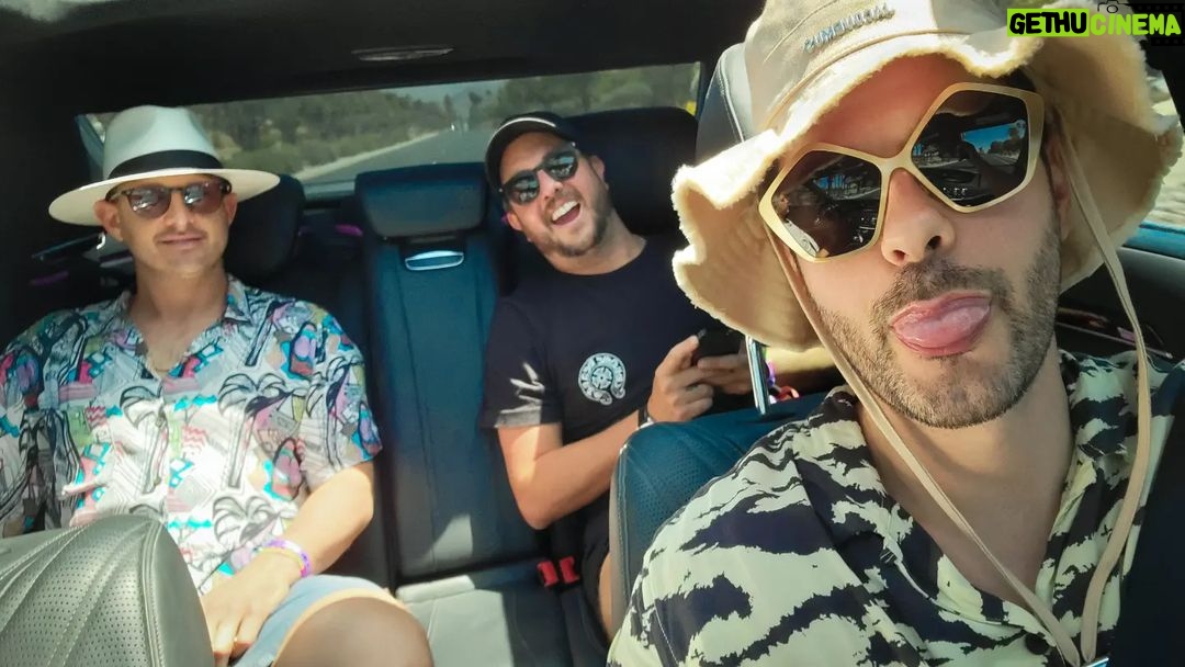 Jayson Blair Instagram - En route @henrydeblouw @mpgall Indio, California