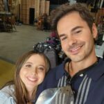 Jayson Blair Instagram - @dollfaceonhulu bts ❤️ Who's seen it yet? These are the only photos I ended up getting, but there's some really great memories in here for sure. Shotout to the best partner @esthermonster for being so.great to work with! Much love to our great creator @jweissy and @michnader @katdenningsss Los Angeles, California
