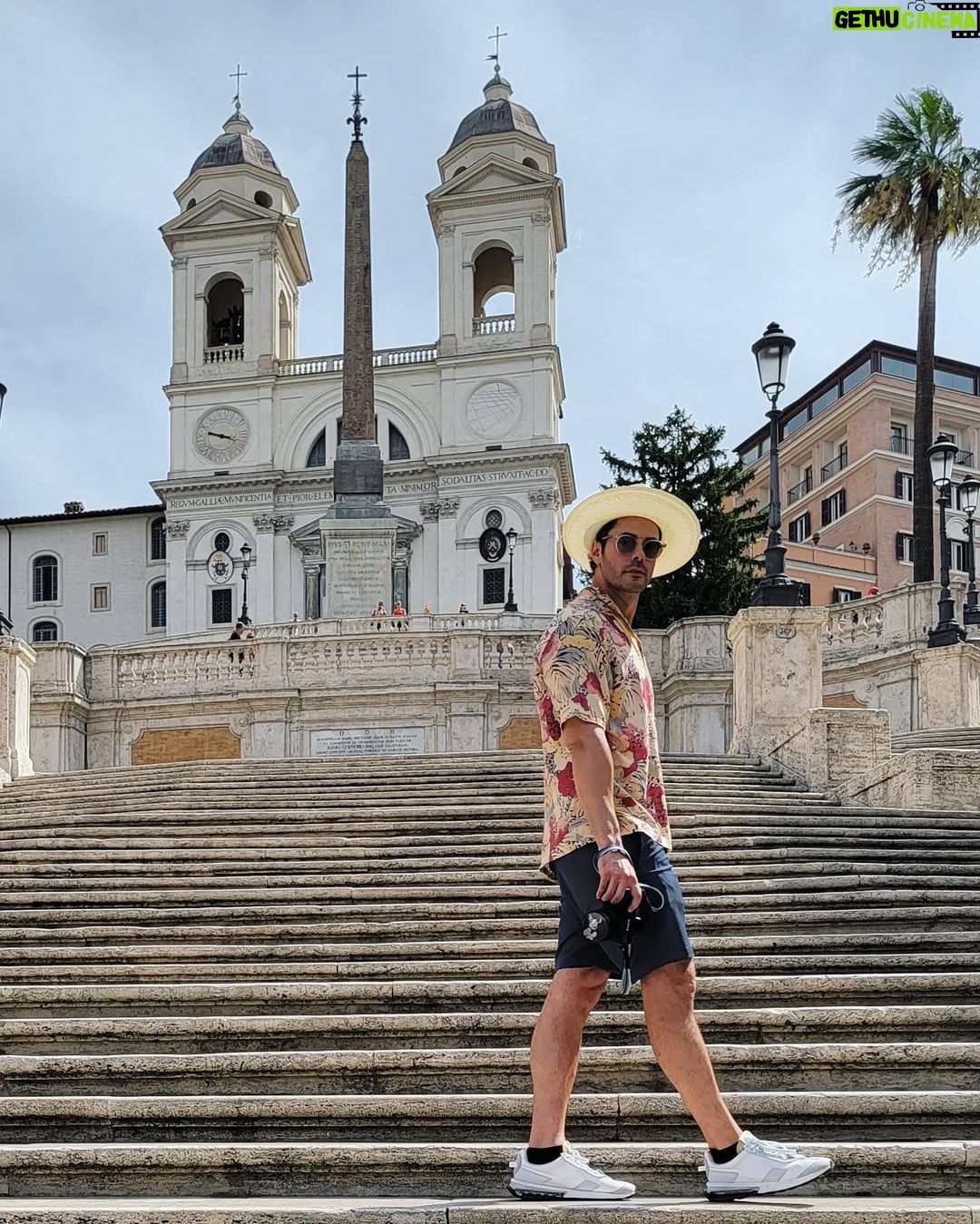 Jayson Blair Instagram - When in Rome... Spanish Steps? Okay... Rome, Italy