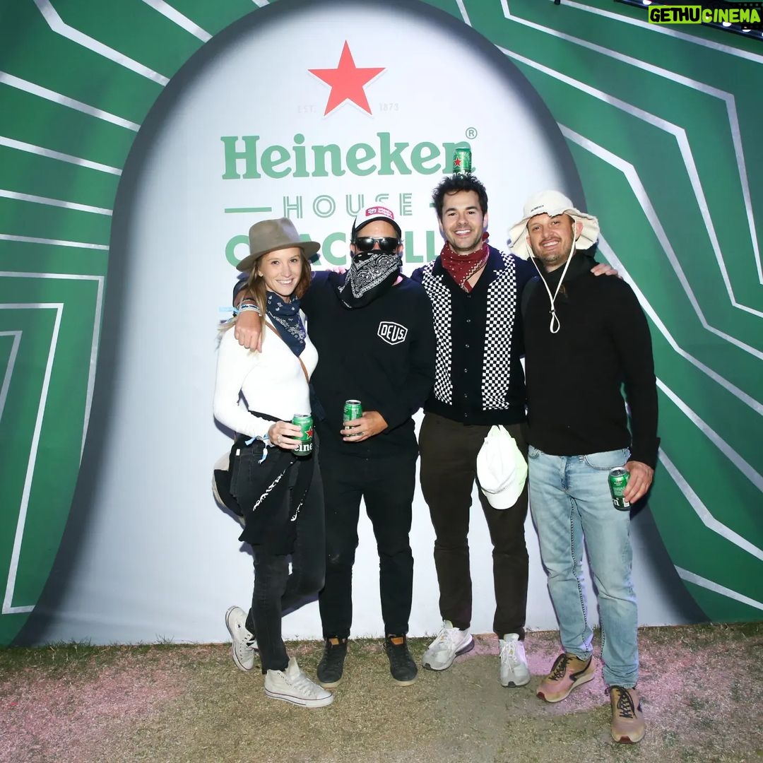 Jayson Blair Instagram - Day 1 dump. Music is fire at #heinekenhouse @heineken_us and #heinekenpartner Coachella