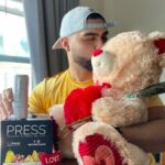 Jazzul Escada Instagram - Ugh 😍🐻.. John Bae-er knew what I wanted for valentines; a nice pack of cold @pressseltzer and a 🌹. So happy we both swiped right. He’s so imPRESSive. We’re going to hibernate 😅; what about you? How are y’all going to spend your V day?? PRESS Premium Seltzer is an independent and female owned company and they come in so many thirst quenching flavors like Pineapple Basil, Apple Cinnamon, Pear Chamomile and soooo many more! “Content for 21+” #enjoyPRESS #pressmodern #moderntalentusa #enjoyresponsibly #ad Lucille Wine Shop