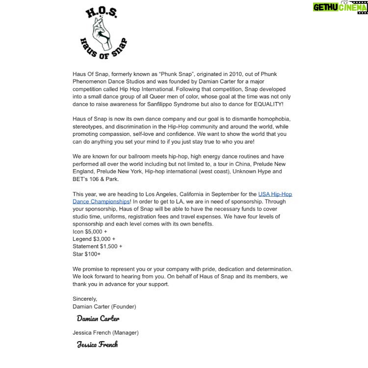Jazzul Escada Instagram - Please share and let’s make it happen! We are in need of sponsorship 🙏🏽❤️ Help @hausofsnap get to LA for the USA Hip- Hop dance Championships! Any contribution is appreciated and we WILL NOT DISAPPOINT. We promise to represent you or your company with pride, dedication and determination. We look forward to hearing from you. On behalf of Haus of Snap and its members, we thank you in advance for your support. P.S -Instagrams video quality isn’t the best LOL