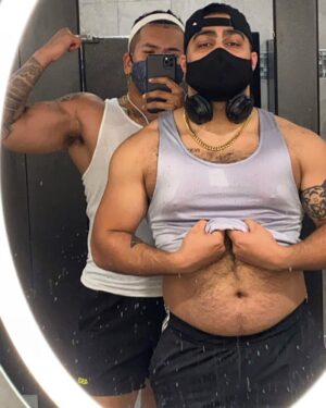 Jazzul Escada Instagram - Gym tings with bestie @cambomik3y