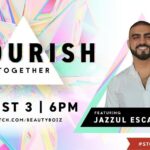 Jazzul Escada Instagram - You are cordially invited to join us for 🌸 FLOURISH TOGETHER 🌸, a digital + virtual experience streaming on Twitch on Wednesday August 3rd at 6pm PST, hosted by the SUPREME Kennedy Killawatt Colby @thekennedycolby Tune in for performances from BeautyBoiz Black Pride Celebration starring Jaiden Grayson @jaidengraysonmusic, Divine Augustine @omnimomento, Roulette Delgato @roulette_delgato, and Kayla Carrington @kidkayla.c. With appearances from Jazzul Escada @jazzulescada , Ivy Fischer @ivanalysette, Kimber Shade @Kimbershade503 Travis Chantar @chantar and Trivia, hosted by THE global Runway DIVA Barry Brandon @thequeerindigo 💥 The Let's Stop HIV Together campaign encourages those at risk for HIV to talk about testing, condoms, (PrEP), and HIV treatment so that they can take action to protect themselves and their partners. This year, Beautyboiz has curated a magical and memorable event bringing the LGBTQIA+ community together. Make sure to RSVP! After you do so, you will receive an email with information and a link of where to experience FLOURISH Together. And now, let's #FlourishTogether