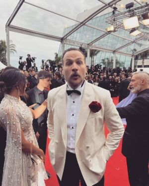 Jean-Baptiste Toussaint Instagram - Hier soir j’ai monté les marches pour voir le dernier Indiana Jones. Le clin d’œil pour mon préféré de la franchise, le temple maudit, m’était inévitable 🌹